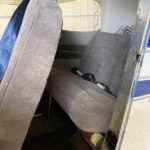 Cessna 170 B for sale by Aeromeccanica. Rear seats