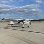 Cessna 170 B for sale by Aeromeccanica. View from the right