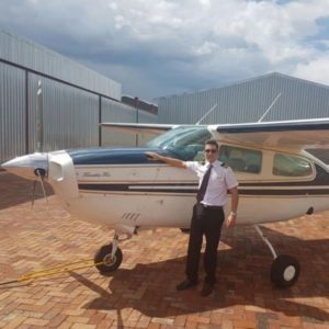 5 Hours Training in the Cessna 210 at Krugersdorp Airport