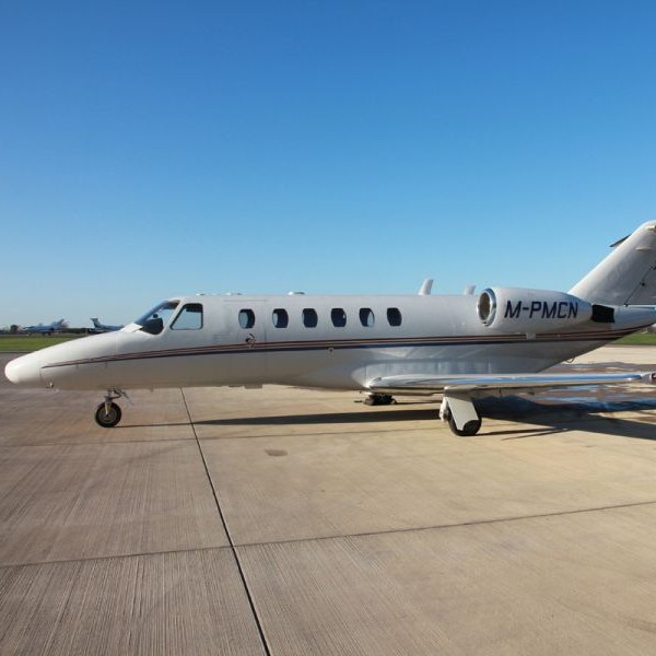 Cessna Citation Jet CJ2 For Sale on AvPay by Av8Jet. View from the right