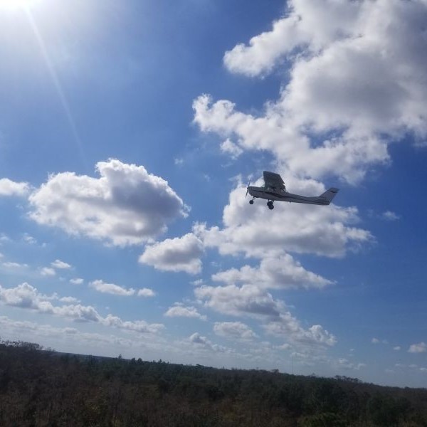 Cessna on final approach
