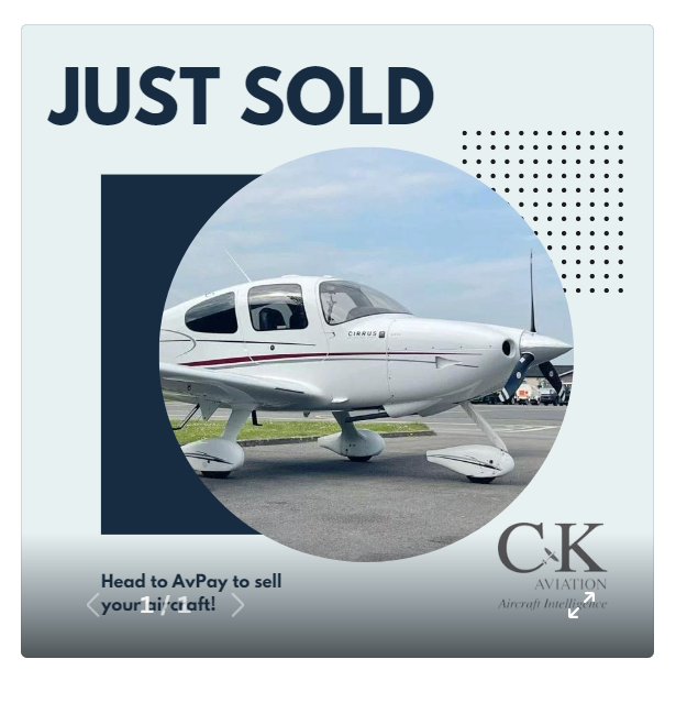 Cirrus SR20 G3 GTS Sold By CK Aviation