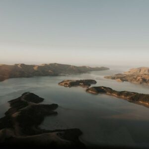 City, Lyttelton & Mt. Herbert Scenic Flight From Christchurch Helicopters single crater