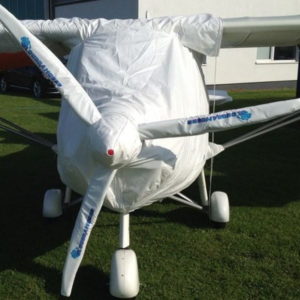 Comko Ikarus C42 Aircraft Cover made by Cloud Dancers in Germany