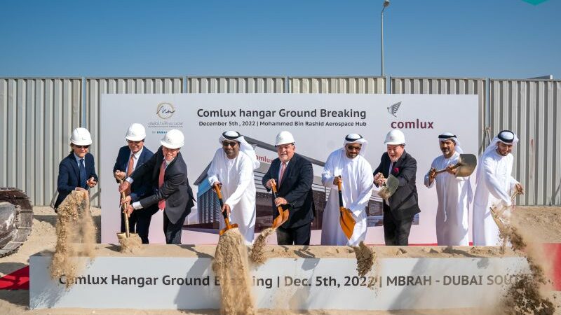 Comlux commences construction of its future VIP hangar at Mohammed Bin Rashid Aerospace Hub DUBAI SOUTH news post on AvPay
