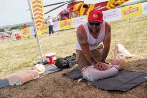 Cornwall Air Ambulance July 2022 Update helifest cpr-min