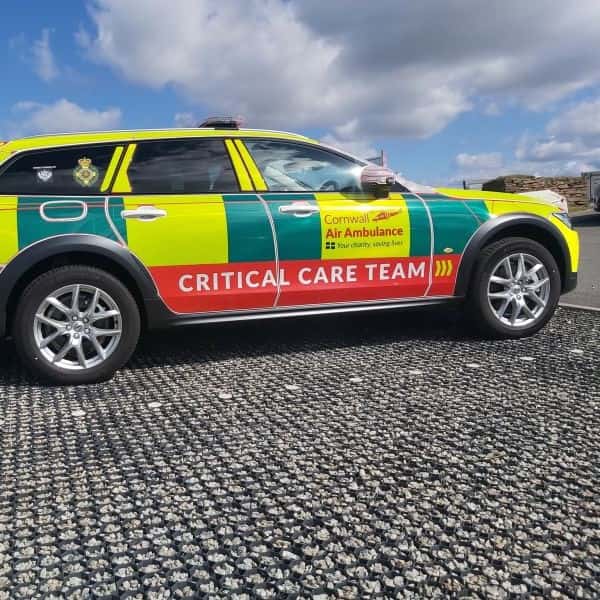 Cornwall Air Ambulance critical response team
