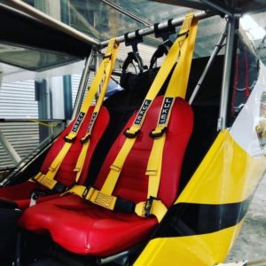 Custom Skyranger Aircraft Harnesses In 13 Different Colours