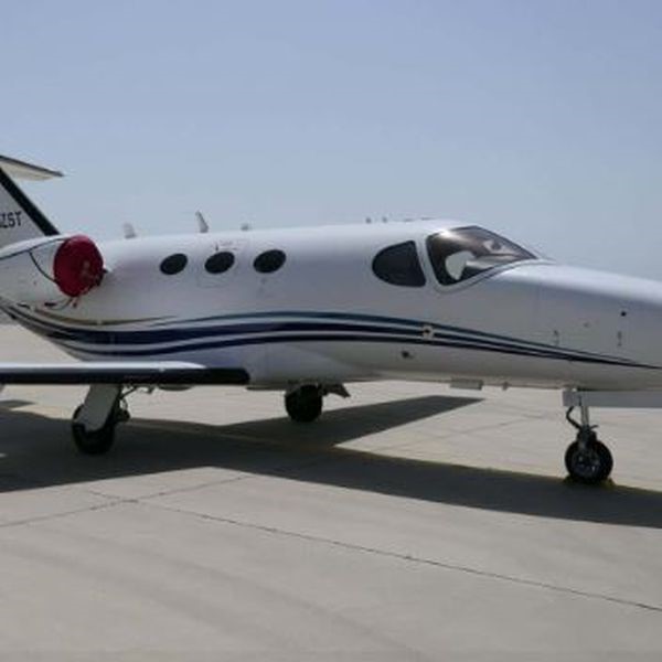 DIZST Cessna Citation Mustang CE510 Jet Aircraft For Charter in Lauchringen nose right wing