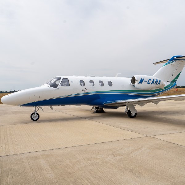 2015 Cessna Citation M2 for sale by jetAVIVA. Front left view