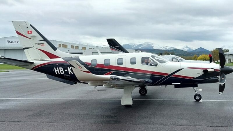 Daher delivers the first TBM 960 very efficient turboprop aircraft to a Swiss-based customer news post on AvPay
