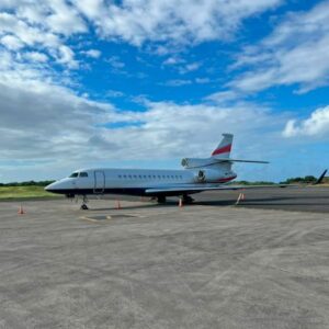 Dassault Falcon 7X Ultra Long Range Jet Aircraft For Charter From Gestair on AvPay aircraft exterior