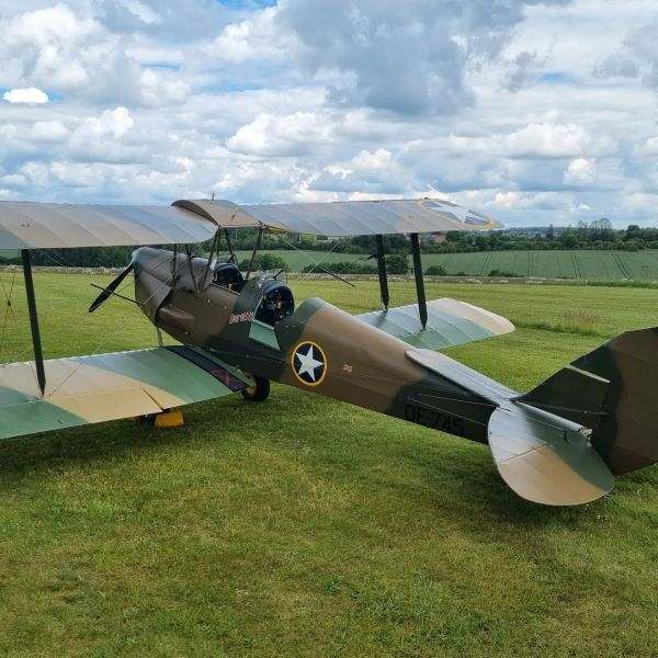 De Havilland DH82a Tiger Moth 20% Equity Share For Sale on AvPay left side of aircraft