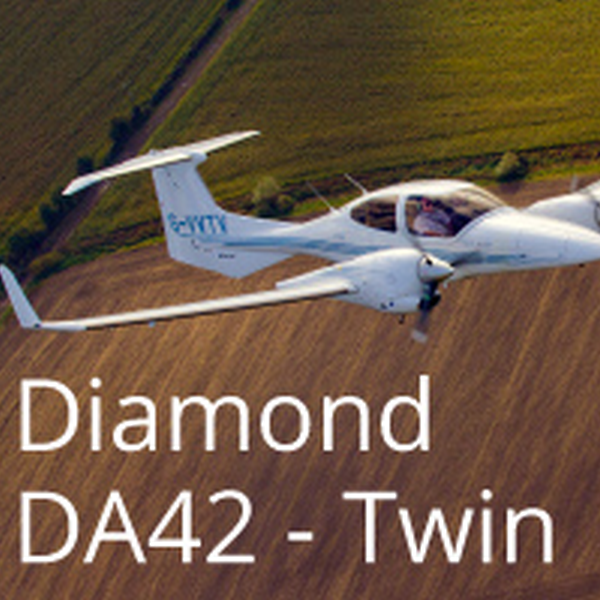 Diamond DA42 Twin Star For Hire at Wycombe Air Park
