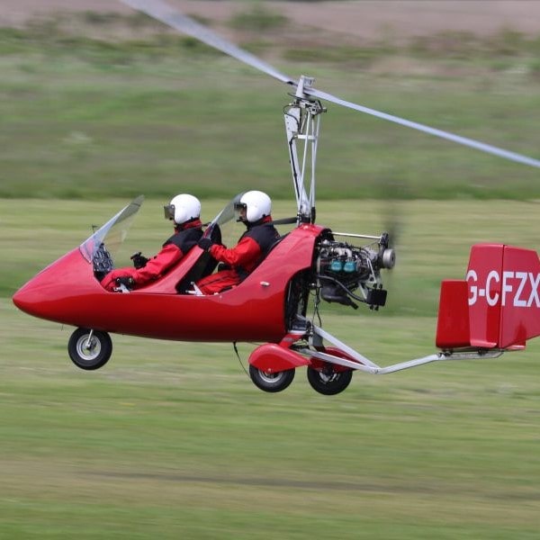 Open Cockpit Gyrocopter Trial Lesson from City Airport Manchester