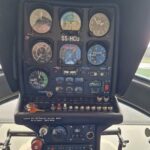 Enstrom 280C Shark Piston Helicopter for sale on AvPay by Egmont Aviation Group. Instrument panel