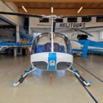 Enstrom 280C Shark Piston Helicopter for sale on AvPay by Egmont Aviation Group. Nose of helicopter