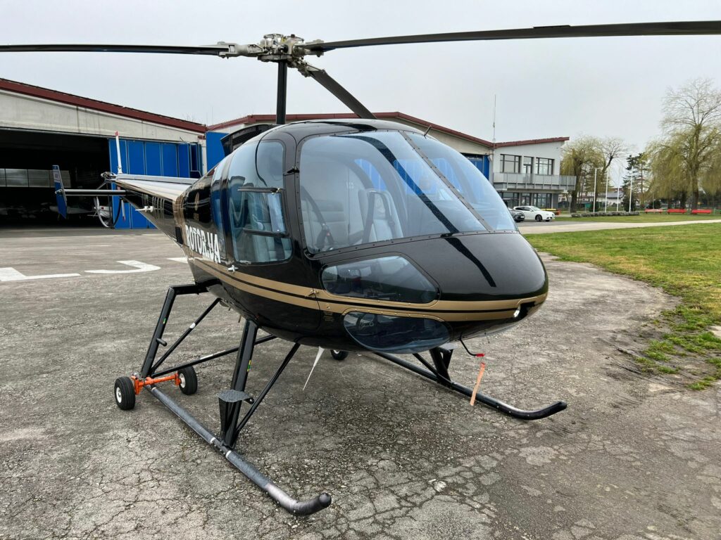 Enstrom 480B Turbine Helicopter For Sale (UR-NAN) From Egmont Aviation On AvPay aircraft exterior front right