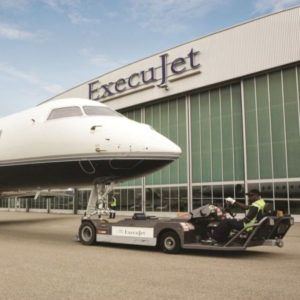 Aircraft Push Back Service from Execujet at Zurich International Airport