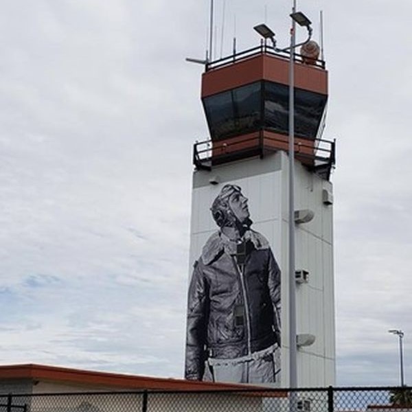 Falcon Field Airport control tower