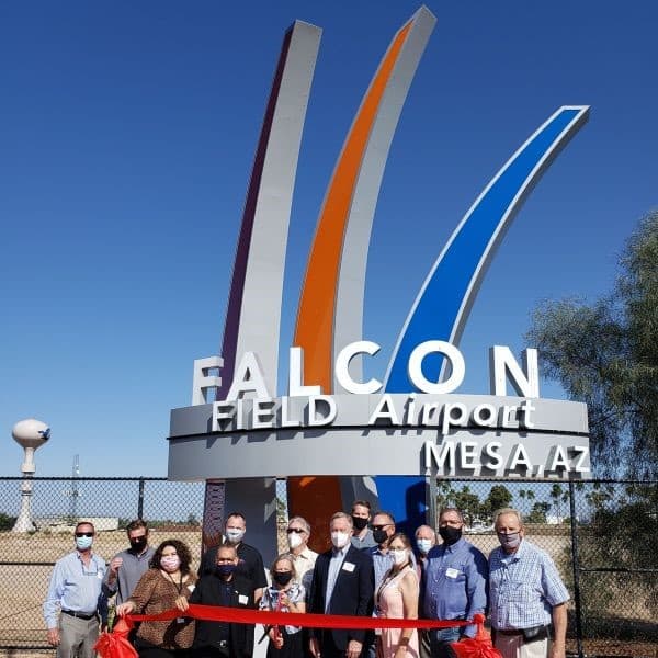 Falcon Field Airport grand opening-min