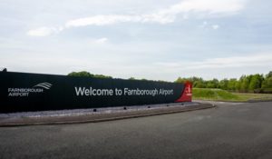 Farnborough Airport and Edmiston launch the largest ever air-side advertisement