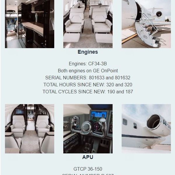Featured Aircraft Email Blast example