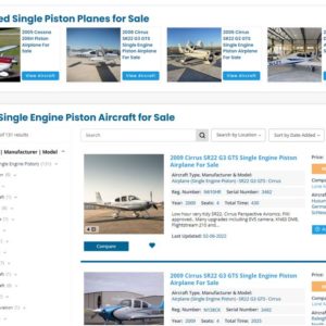 Featured Aircraft Listing