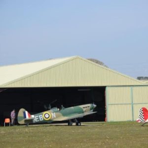 Aircraft Parking at Fishburn Airfield: Outside, Overnight