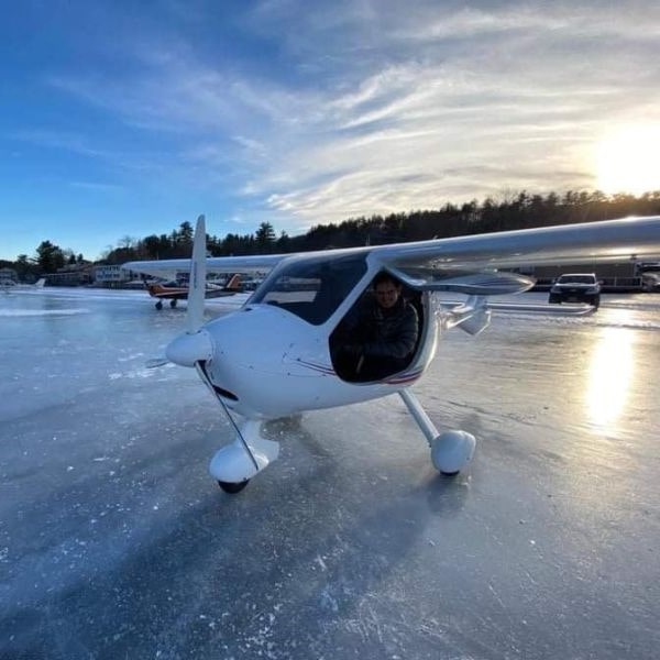 Flight Design. On the ice-min