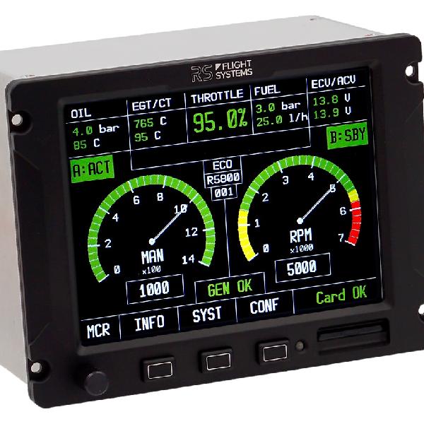 RS Flight Systems emu for brp rotax engines