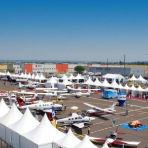 France Air Expo on AvPay air show at airport