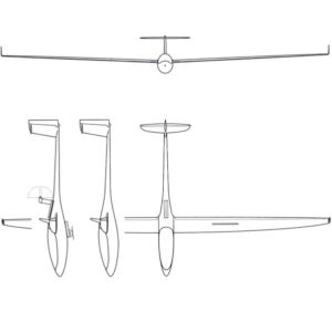 GP-Gliders-GP-14-Velo-cross-section
