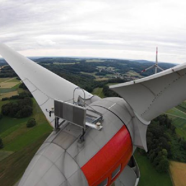 GWAS Drones above wind turbine