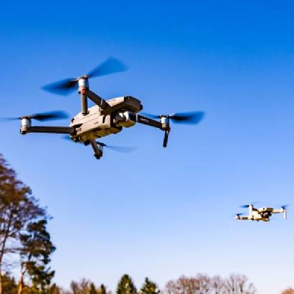 GWAS Drones two drones in use