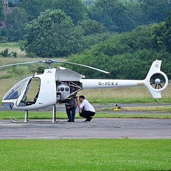 Guimbal Cabri G2 Helicopter For Hire at Elstree Airfield