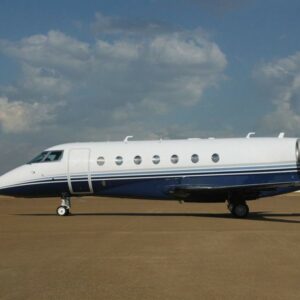 Gulfstream G200 Long Range Jet Aircraft For Charter From Gestair On AvPay aircraft exterior