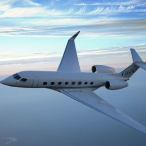 Gulfstream G650 Ultra Long Range Jet Aircraft For Charter From Gestair On AvPay aircraft exterior in flight