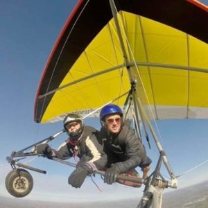Tandem Hang Gliding With A World Champion with Filming at Darley Moor Airfield