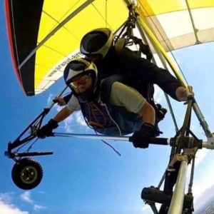 Tandem Hang Gliding With A World Champion, Filming and a Signed Copy of Julian's Book