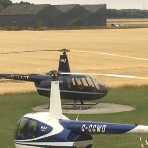 Helicopter Pleasure Flight from Sherburn Airfield with Hields Aviation