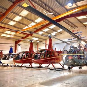 Helicopter Training Charges for Heli Air at Thruxton Airfield