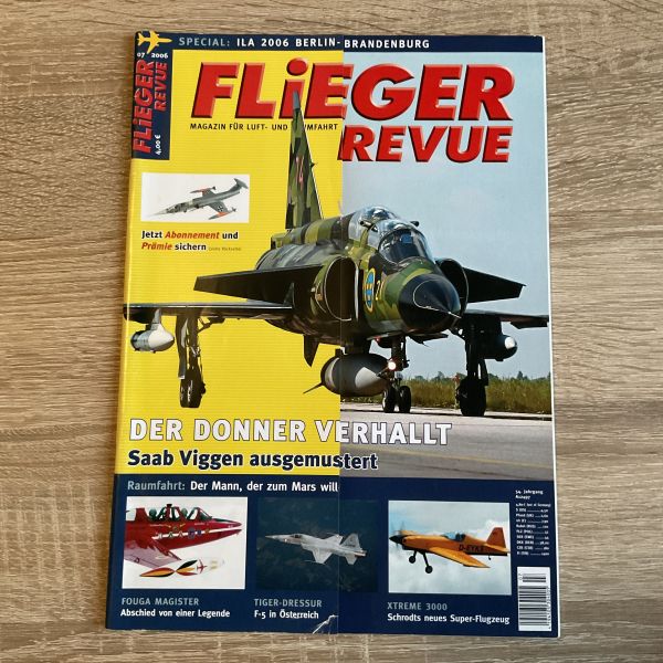 Flieger Revue Airplane Magazine from July 2006