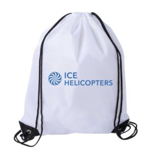 Ice Helicopters Drawstring Bag