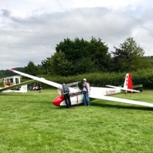 Schleicher K13 Glider For Hire at South Wales Gliding Club