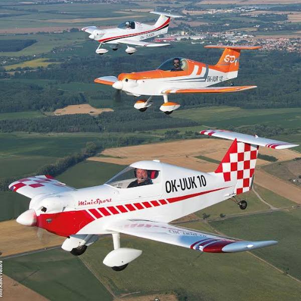 LAA CR three aircraft in formation