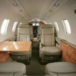 Learjet 45 45XR Jet Aircraft Charter From United Charter Services On AvPay cabin interior