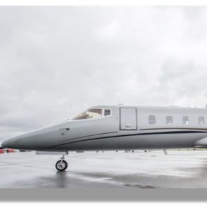 Learjet 60XR Private Jet for charter with AvconJet. Exterior
