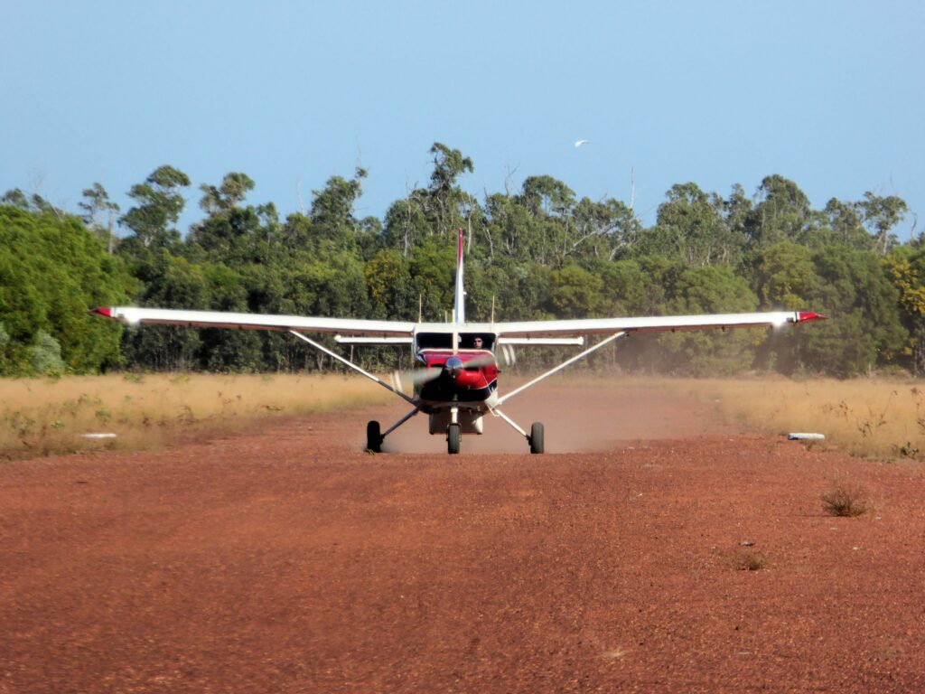 MAF enables disability physio service for remote Australian islanders news post on AvPay aircraft on runway