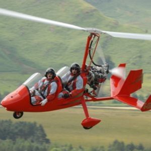 MTO Sport Gyrocopter For Hire at City Airport Manchester